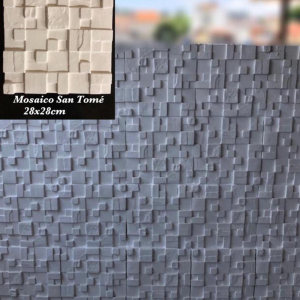 Revestimento 3D Mosaico San Tomé Anti-Umidade – m2